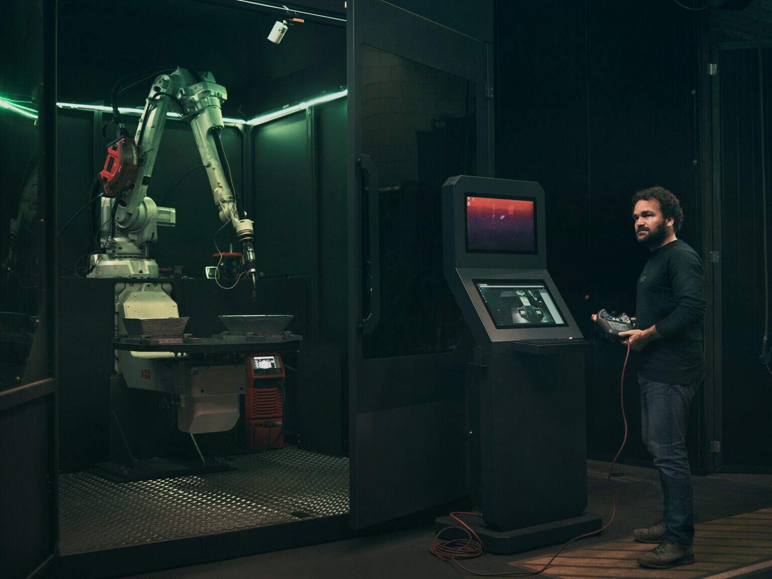 MX3D - printer en man ai