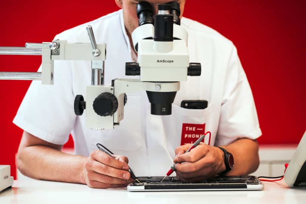 ThePhoneLab reparatie microscoop