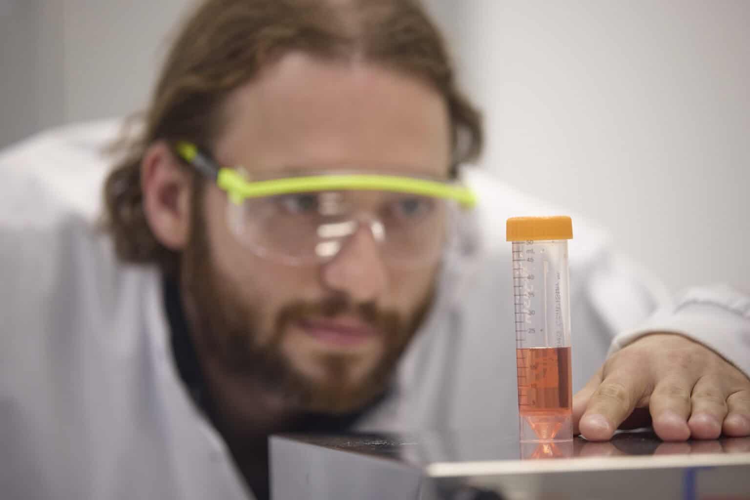 Linxis Laborant buisje oranje